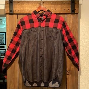 Staple men’s flannel button down